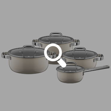 WMF 퓨전테크 오로라 프로 마카다미아 4종 냄비 세트 