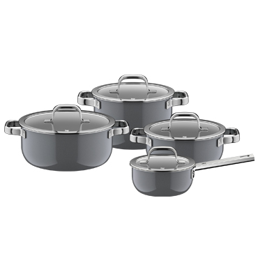 WMF 퓨전테크 오로라 프로 플래티넘 4종 냄비 세트 